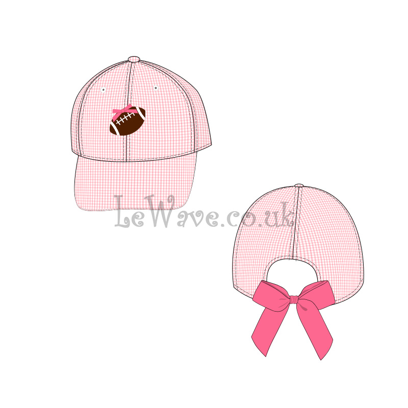 Rugby Ball Girl Cap for infant girls- CA 13